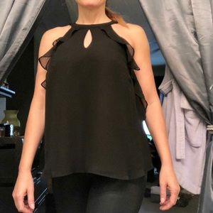 Lauren Conrad Runway black blouse